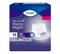 Tena proskin pants night mutandine assorbenti super taglia M 10 pezzi