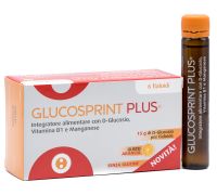 Glucosprint Plus arancia 6 fiale | confezione danneggiata