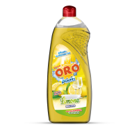 Oro Piatti limone neutro detersivo effetto brillante delicato sulle mani 1 litro