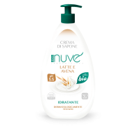 Bio Nuvé Latte e Avena crema di sapone idratante sapone liquido 500ml