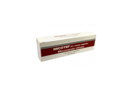 Micotef 2% crema vaginale miconazolo nitrato 30 grammi + applicatore