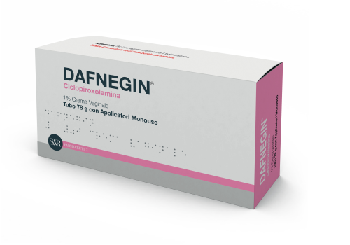 Dafnegin 1% crema vaginale per affezioni vulvovaginali e perianali da candida 78 grammi con applicatori monouso