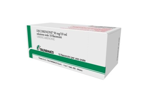 Decorenone 50mg soluzione orale 10 flaconcini 10ml