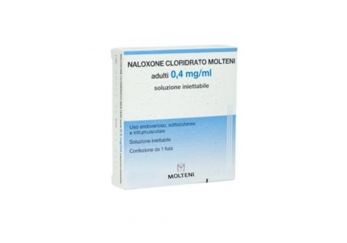 Naloxone Cloridrato Molteni 0,4mg soluzione iniettabile 1 fiala 1ml