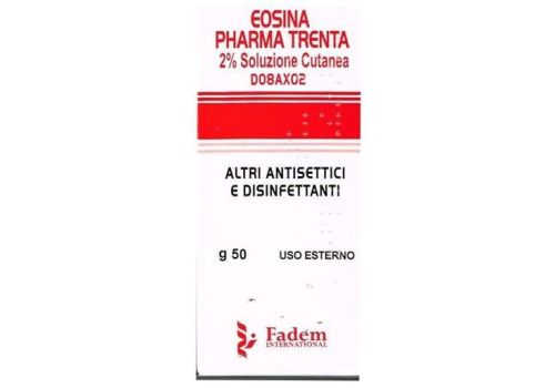 Eosina Pharma Trenta 2% antisettico e dsinfettante soluzione cutanea 50 grammi