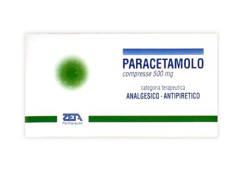 PARACETAMOLO ZETA*20CPR 500MG