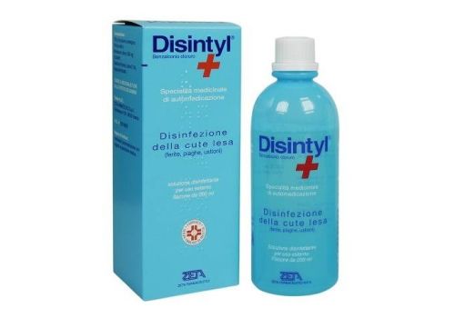 Disintyl 0,2% disinfezione della cute lesa soluzione cutanea 200ml