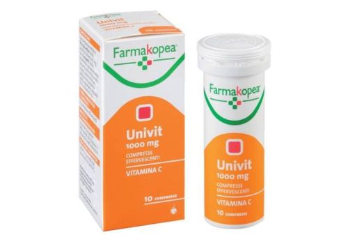 Univit vitamina C 1000mg 10 compresse effervescenti