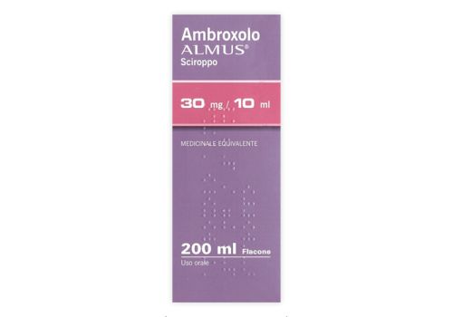 Ambroxolo Almus 30mg/10ml mucolitico sciroppo 200ml