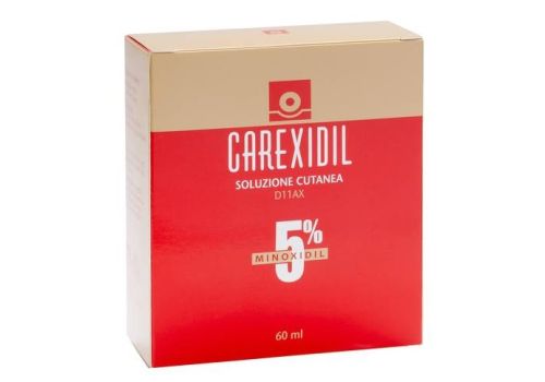 Carexidil 5% caduta dei capelli spray cutaneo soluzione 60ml