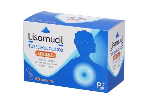 Lisomucil Tosse Mucolitico Unidie granulato per soluzione orale 30 bustine