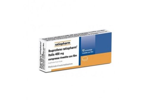 Eiren Ibuprofene Ratiofarm 400mg antinfiammatorio 12 compresse