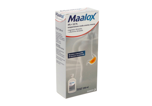 Maalox antiacido sospensione orale 250ml