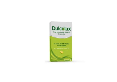 Dulcolax 5mg lassativo 40 compresse