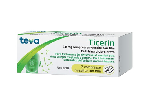 Tricerin 10mg antistaminico 7 compresse