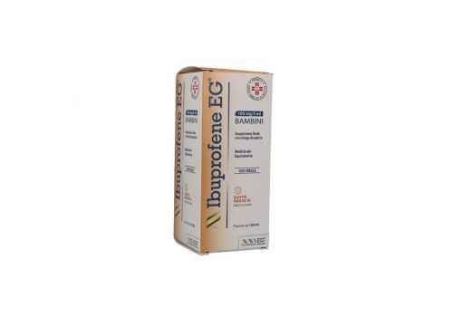 Ibuprofene EG Bambini sospensione orale gusto arancia 150ml