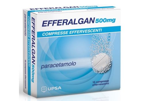 Efferalgan 500mg antipiretico 16 compresse effervescenti