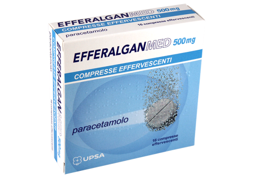 Efferalganmed 500mg antipiretico 16 compresse effervescenti