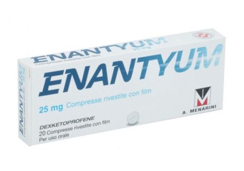 Enantyum 25mg antinfiammatorio 20 compresse