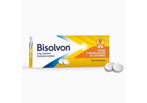 Bisolvon 8mg mucolitico 20 compresse