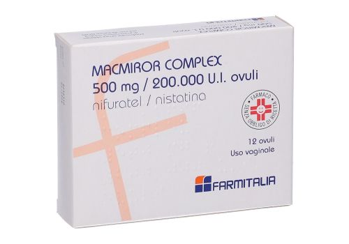 Macmiror Complex 500mg/200.000 U.I. 12 ovuli vaginali