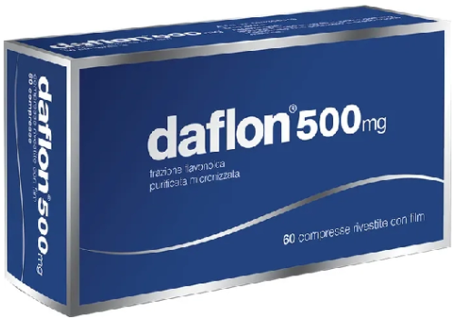 Daflon 500mg vasoprotettore 60 compresse