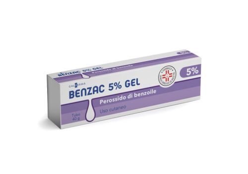 Benzac 5% antiacne gel cutaneo 40 grammi