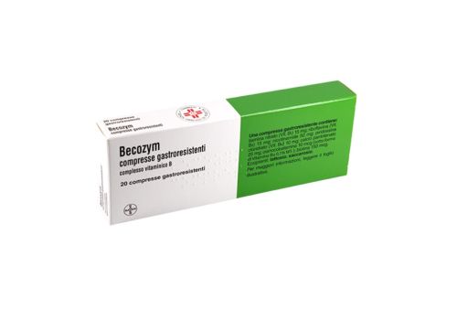 Becozym complesso vitaminico B 20 compresse