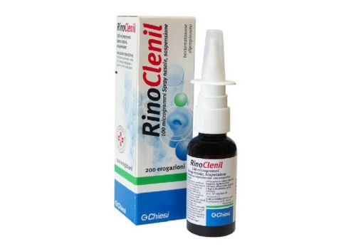 Rinoclenil 100mcg trattamento della rinite allergica 200 erogazioni spray nasale 30ml