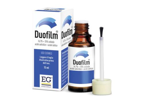 duofilm 16,7%+15% trattamento topico di verruche collodio 15ml