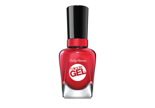 Sally Hansen Miracle Gel off with her red smalto gel senza lampada uv effetto manicure professionale 14,7ml