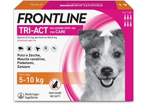 Frontline Tri-Act cani 5-10kg 6 pipette