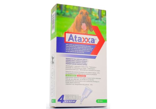 ATAXXA SPOT ON 4PIPETTE 2000MG/400MG PER CANI OLTRE 25KG