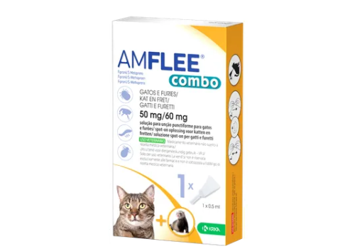 Amflee Combo 50mg/60mg gatti e furetti 1 pipetta 0,5ml