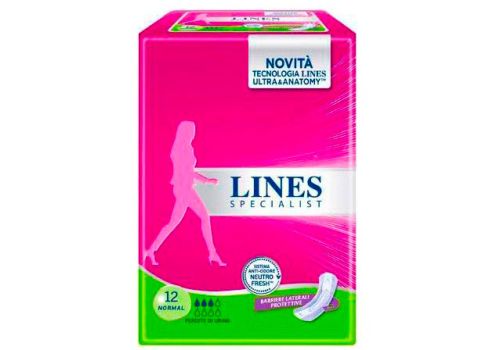 Lines Specialist Normal 12 Assorbenti