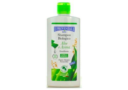 I Provenzali Bio Shampoo Biologico Riparatore all'Aloe per Capelli Deboli e Sfibrati 250ml