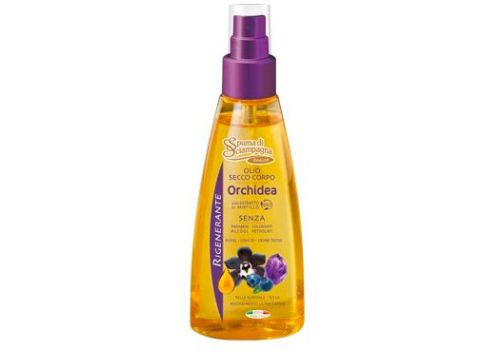 Spuma di Sciampagna Olio Secco Corpo Rigenerante Orchidea 150ml