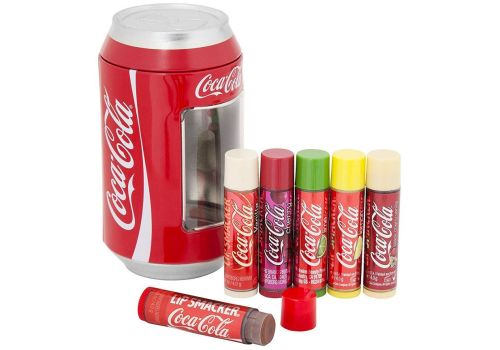 Lip Smacker Lattina Coca Cola Set Lucidalabbra Aromatizzati 6 Stick