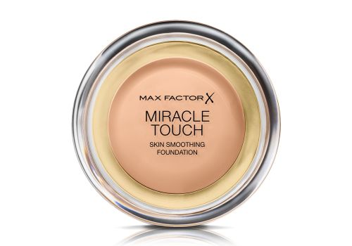 Max Factor Miracle Touch Fondotinta Coprente Con Acido Ialuronico 45 Warm Almond