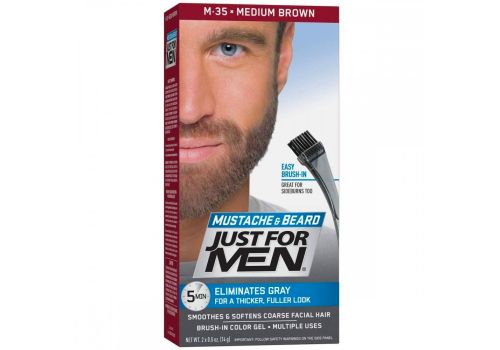 Gel colorante per barba e baffi 35 castano Medio