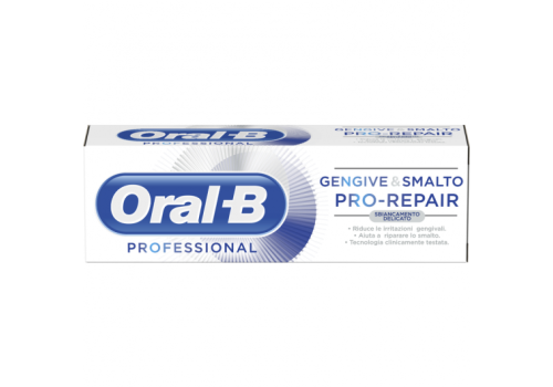 Oral-B Professional Gengive&Smalto Pro-Repair Sbiancamento Delicato Dentifricio 75ml