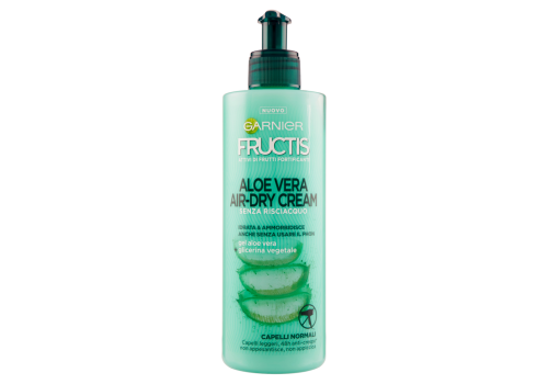 Fructis Air-dry Cream con Glicerina Vegetale e Gel di Aloe Vera 400ml