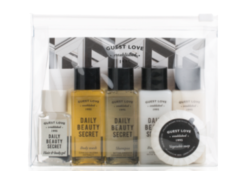 Guest Love Daily Beauty Secret Mini Travel Kit 6 pezzi