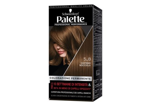 Palette Professional Performance Colorazione Permanente 5.8 Castano Nocciola