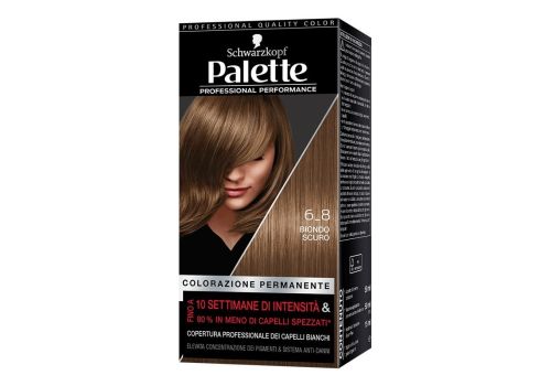 Palette Professional Performance Colorazione Permanente 6.8 Biondo Scuro