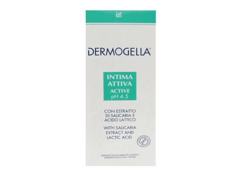 Dermogella Intima Attiva con Estratto di Salicaria e Acido Lattico 200ml