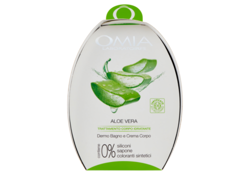 Omia Trattamento Corpo Idratante con Dermo Bagno Aloe Vera 400ml + Crema Corpo Aloe Vera 200ml