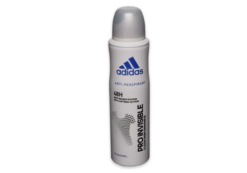 Adidas Donna Pro Invisible 48H Anti-Pespirant Deodorante Spray 150ml