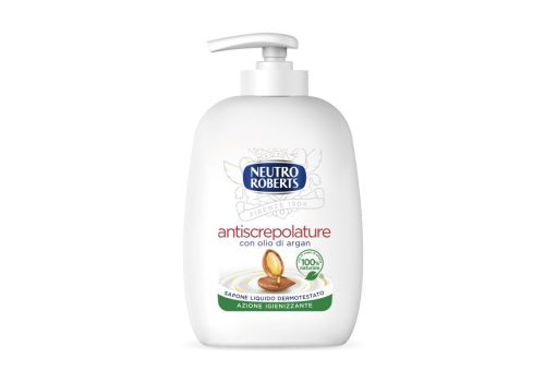 Neutro Roberts Sapone mani Liquido Antiscrepolature Con Olio Di Argan Azione Igienizzante 200ml