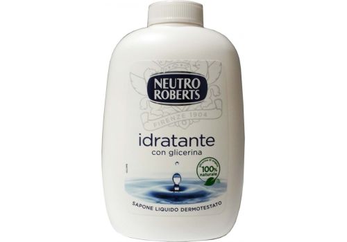 Neutro Roberts Sapone mani Liquido Idratante con Glicerina Ricarica 200ml